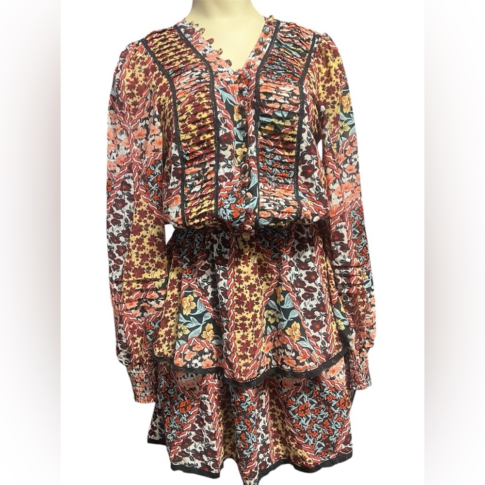 ALLISON New York Floral Long Sleeve Dress - Picture 3 of 12